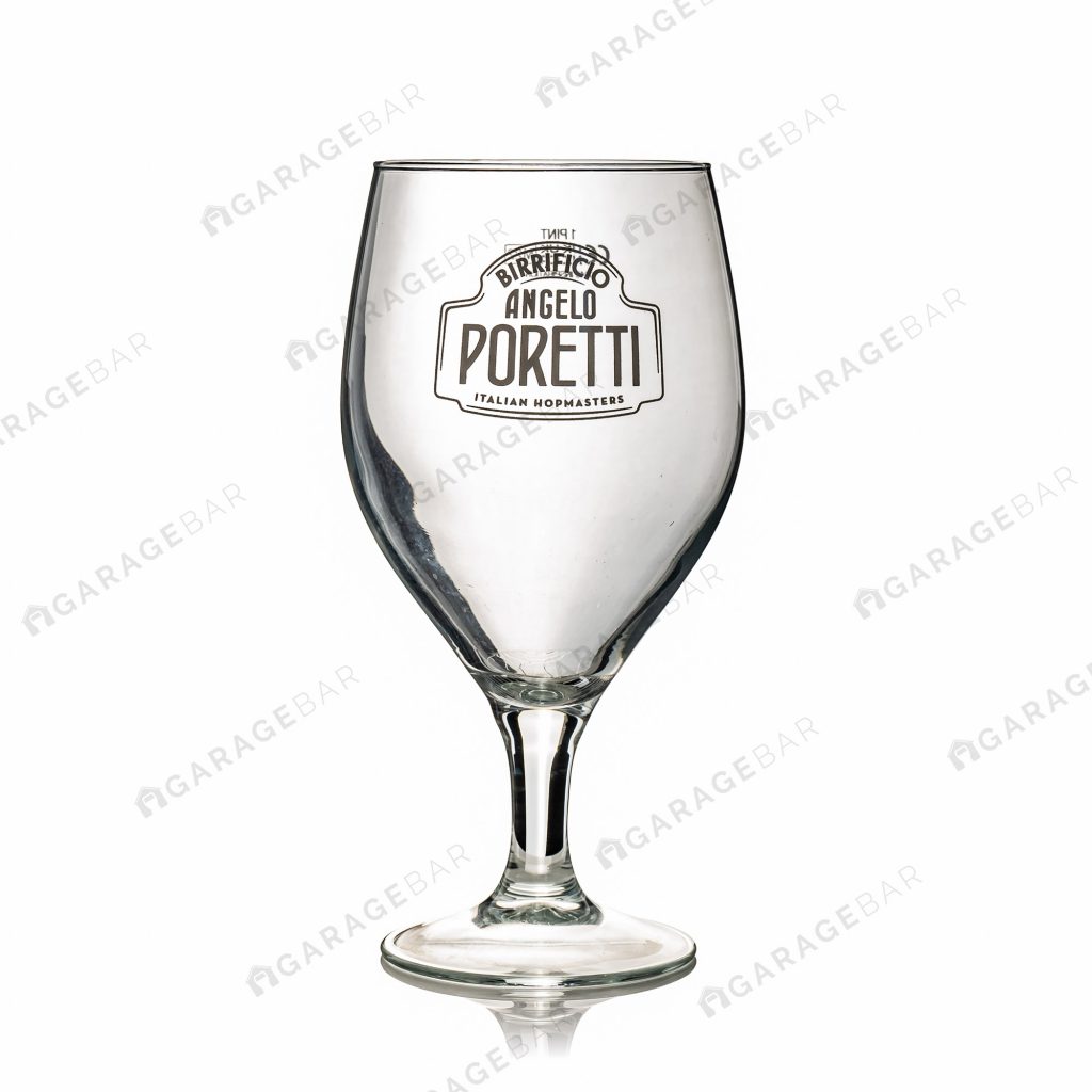 Birrificio Angelo Poretti Chalice Beer Glass Pint 20oz GarageBar