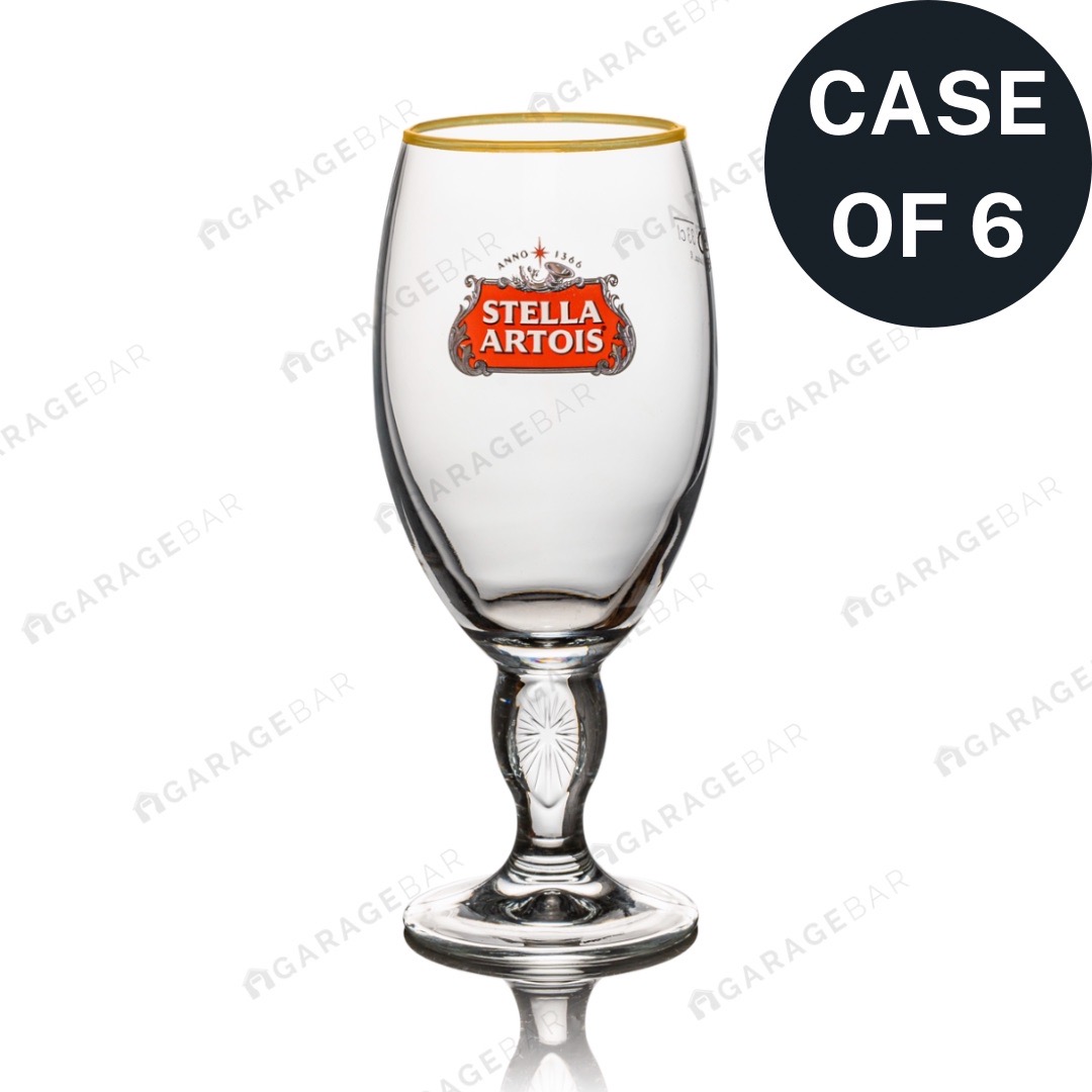 2x Stella Artois The Chalice 33cl 330ml Frosted Glass Effect CE M20 VERY  RARE