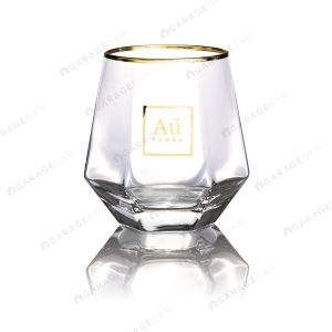 Au Vodka Diamond Glass