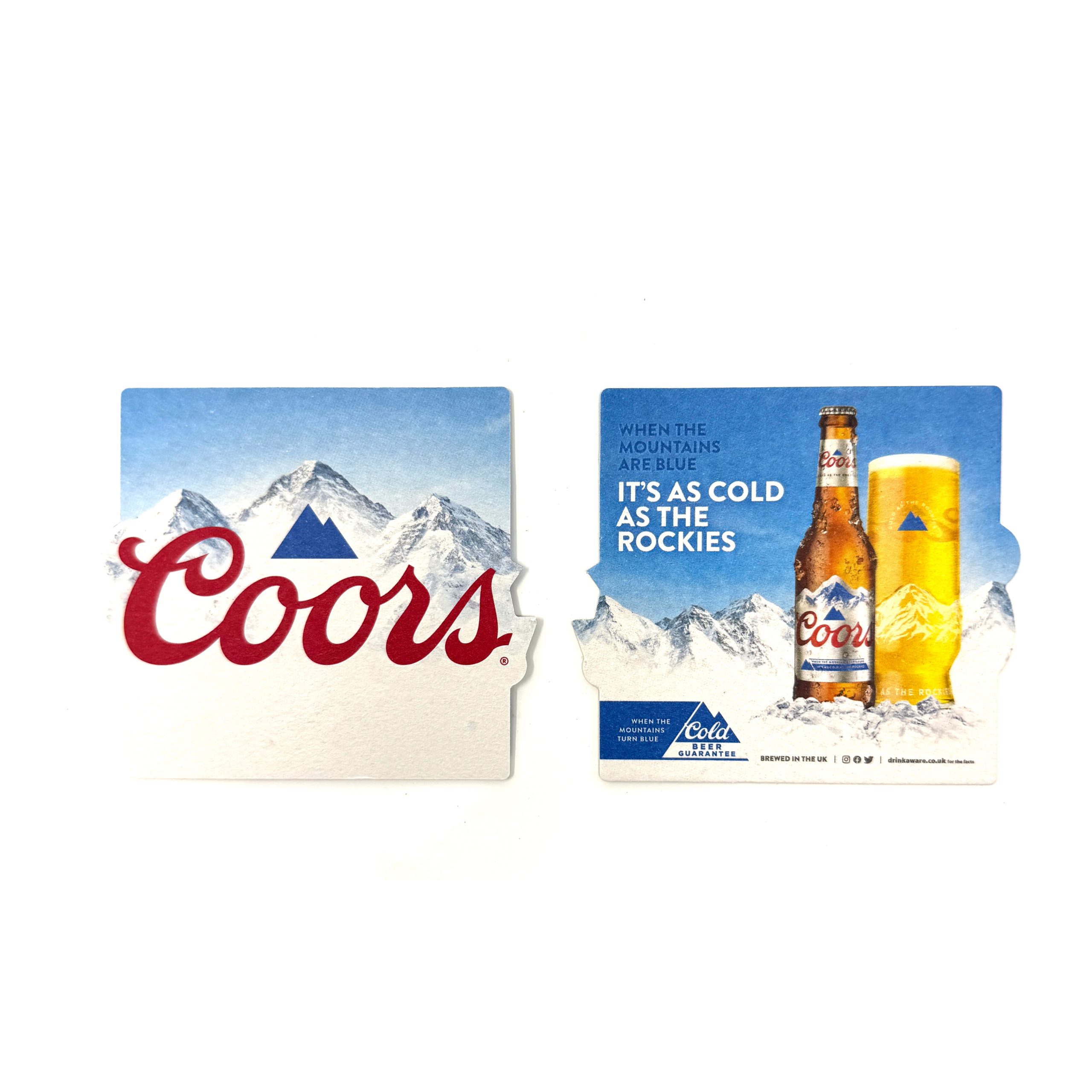 Coors Beer Drip Mats