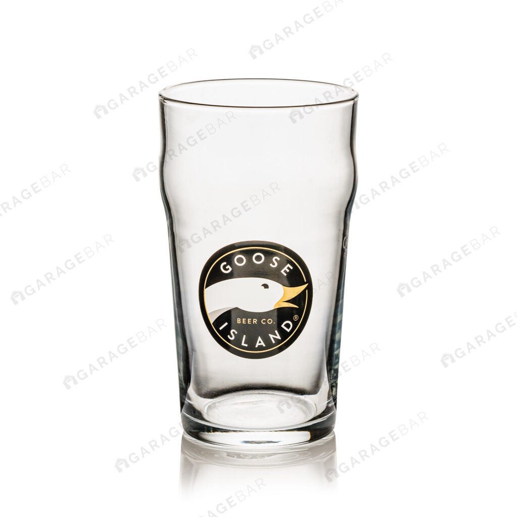 Goose Island Beer Glass Pint20oz Garagebar Limited 1349