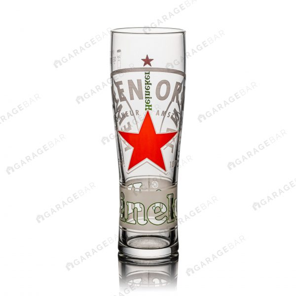 Heineken Red Star Pint Beer Glass