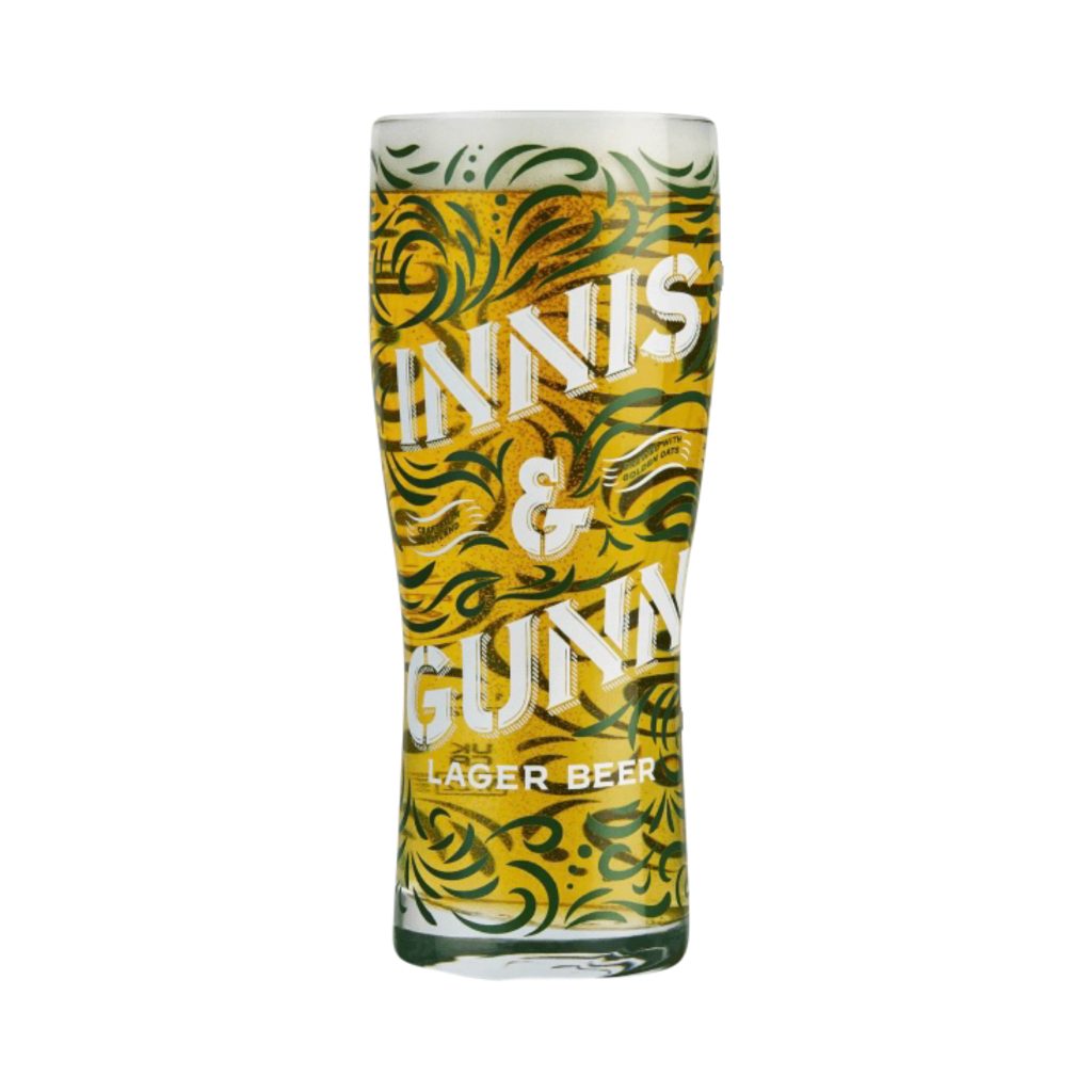 Innis And Gunn Beer Glass Pint20oz Garagebar Limited 7115