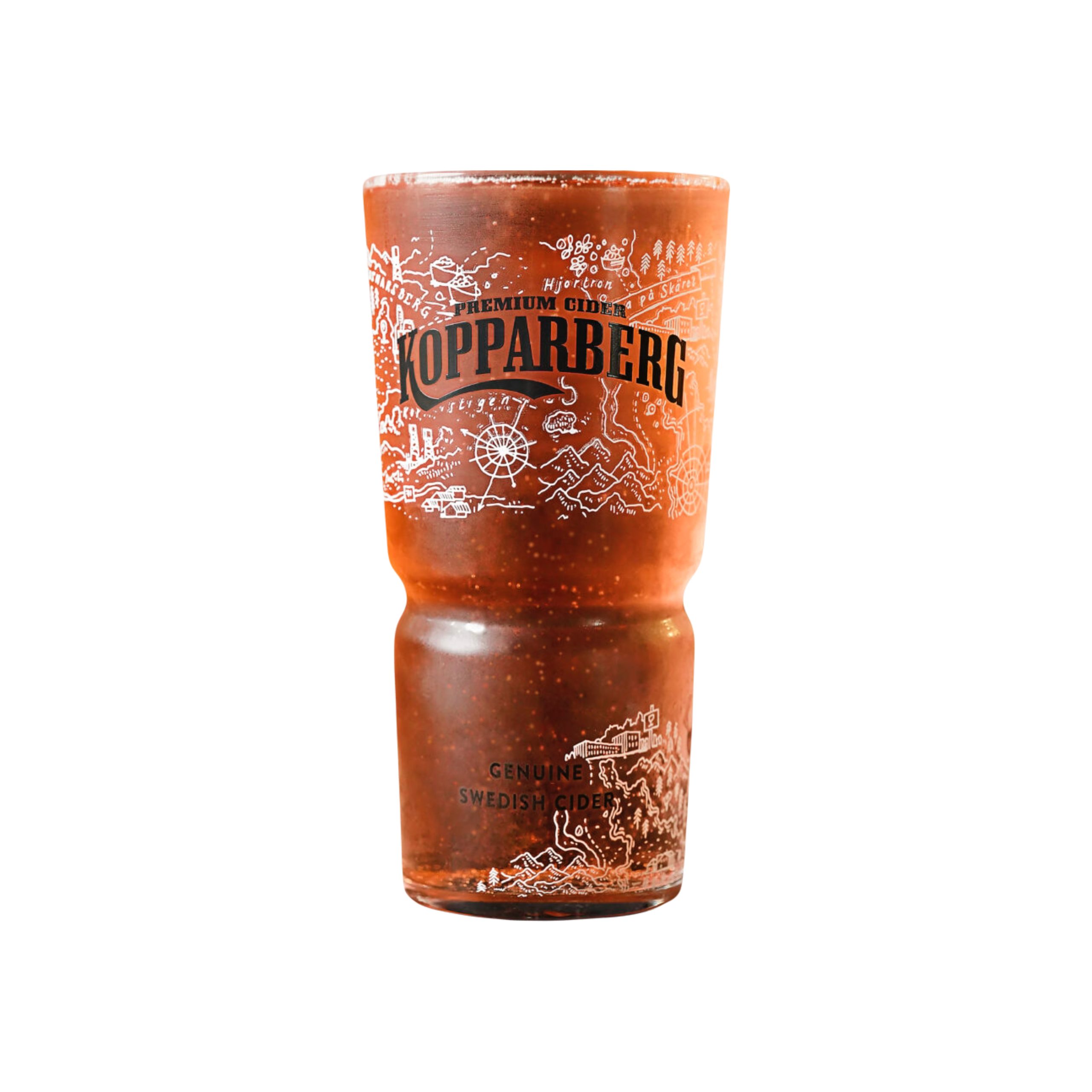 Kopparberg Waisted Cider Glass