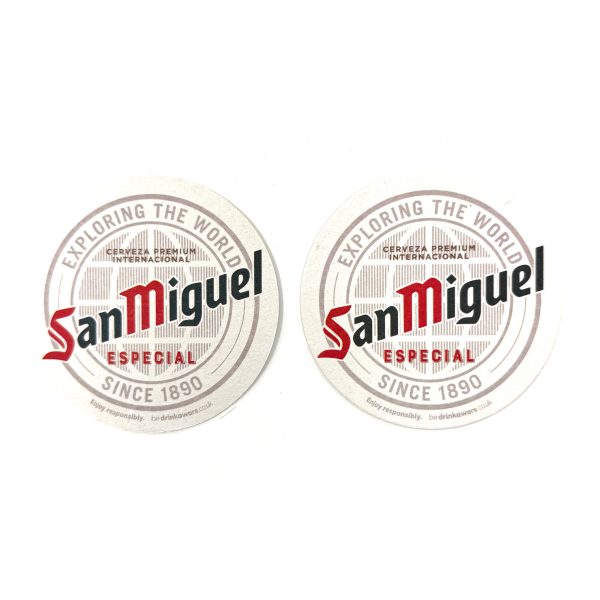 San Miguel Beer Drip Mats