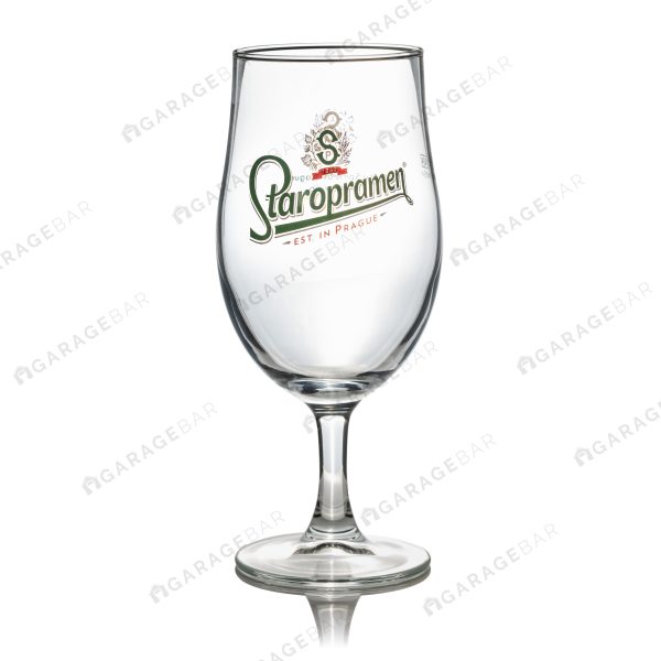 Staropramen Chalice Beer Glass