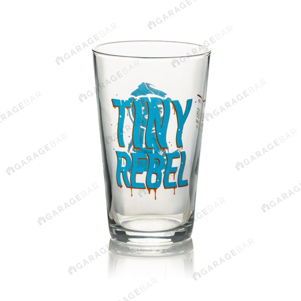 Tiny Rebel Half Pint Beer Glass