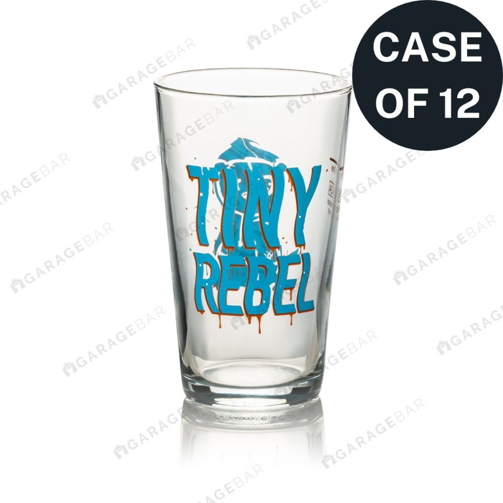 12x Tiny Rebel Stemmed Beer Glass - Half Pint/10oz (Wholesale ...