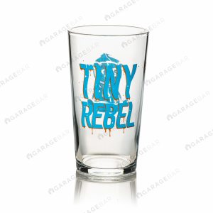 Tiny Rebel Pint Beer Glass